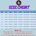 Kids Kpop Girls Long Sleeve Pajama Set Cartoon Sleepwear Fun Anime Clothes Gift