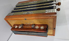 Antique Germany Lester Button Box Accordion W Steel Bronze Reeds Highest Quality