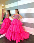 Teens Preteen Girl Pageant Dress Ballgown Little Kid Birthday Formal Party Gown 