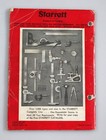 Vintage 1951 Starrett Precision Tools Micrometers Calipers Catalog