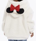 Brand New Minnie Mouse Toddler Girls Plush Cosplay Hoodie  Size 5t