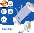 Gauze Rolls 30 Pack  4 In X 4 1 Yards  Individually Rolled Gauze  Mummy Wrap  Pr
