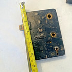 Lot Of 7 Antique Mortise Hardware Door Salvaged Lock Mechanism Skeleton Key Hole