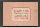 Canada - Unitrade  Bk34d  Booklet  French  Surch Rates - Lot 0224129