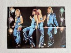 Abba 1976 Rainbow Blackmore Dio Swedish Poster Music Magazine 1970s Vintage