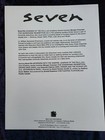 Seven Color Synopsis Card - Brad Pitt  Morgan Freeman  David Fincher