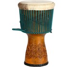 X8 Drums Jackfruit Master Series Djembe Drum With Bag 14 In  Ln