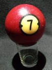 Vintage Brunswick Centennial Bakelite Billiard Replacement  7 Ball