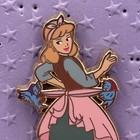 Stellar Badger Cinderella In Pink Apron With Birds Le 35 Fantasy Pin Used Disney