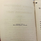 1910 Fleischmann   s Yeast Baking Recipes Booklet String Bound Antique Cookbook