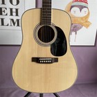 Natural Color Acoustic Guitar D-35 6 String Solid Spruce Top Rosewood Fretboard