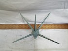 5-point Star spike Lightning Rod Weather Vane Topper Top Finial Star Barn Ball