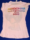Vtg 2008 Madonna Sticky Sweet Concert Tour Tshirt Shirt Baby T S Pink Houston Tx