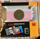 Kodak Printomatic Instant Camera  pink  Gift Bundle With Zink Paper  Case  more