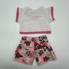 Build A Bear Rare Limited Too Flower Floral Rhinestone Teddy Clothes Outfit Set