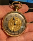 Antique 1918 Waltham Gold-filled Open Face Pocket Watch Grade  No  620 Runs    