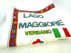 Lago  lake  Maggiore Souvenir Linen Tea Towel - Kitchen Towel  Made In Italy