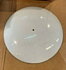 Vintage 17  Round Shade White Ceiling Light Replacement Fixture Glass Mcm 60067