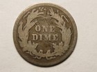 1894-p Barber Dime  G  Details  Multiple Scratches