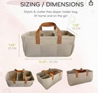 Diaper Caddy Organizer Cart For Nursery Baby Basket Gift For Boy girl   Diaper C