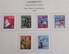 Luxembourg  - 1965 -  66 - Lot Of Stamps  On Album Page - Used    Mh