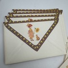 Holly Hobbie Sunshine Postalette Card Little Girl Fold A Note Vintage Sunflower