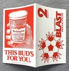 1980-81 Baltimore Blast Major Indoor Soccer League  misl  Pocket Schedule 