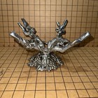 Arthur Court Vintage Aluminum Grape Vine Bowl Holder 10 5  X 10 6 
