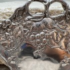 Vintage Arthur Court Bunny Rabbit   Grapes Trinket  Sml Tray Whimsical Jewelry