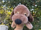 Vintage Dakin 1973 Drooper Dog Stuffed Animal Plush Brown Vintage Dachshund Pup