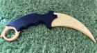 3d Printed Plastic Csgo Karambit Replica Toy For Airsoft Or Cosplay