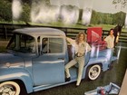 Vintage 1992 Mac Tools Calendar Poster     1956 Ford F-100 Truck