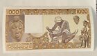 Banknote 1000 Francs  Etats De L afrique De L ouest  1989 Unc