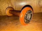 Vintage Textile Wood Thread Spool Bobbin Industrial Farmhouse Sewing