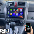 Apple Carplay For Honda Crv 2007-2011 Android 13 Car Stereo Radio Gps Navi   Cam