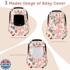 Tanofar Car Seat Cover Baby  Winter Carseat Cover For Newborn  Infant Car Sea
