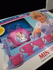 Disney Minnie Mouse Tea Set Plastic Plates Cups Vintage With Box Complete 
