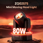 Mini Moving Head Rgbw 80w Led Stage Beam Lights Dmx Spot Light For Dj Disco