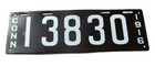 1916 Connecticut License Plate Porcelain Original   13830