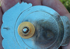 Obsolete 1950 s Us Post Office Department Vehicle Service Numbered Hat Badge