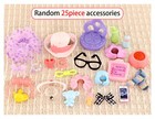 25 Pcs Random Accessories For Minilpsshop Lps Dachshund Cocker Spaniel Kid Gift