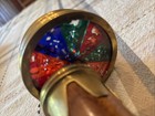 Vintage 8  Brass wood Kaleidoscope