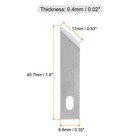 150pcs Exacto Knife Blades  19 Hobby Knife Replacement Blades Refills