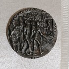 1915 Wwi Medal Of Sinking Of Rms Lusitania  Cast Iron English bhm 