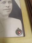 Vintage Framed Religious Photo Of Blessed Maria Therese Von Wullenweber relic 