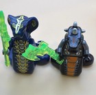Custom L Ninjago Serpentine Rise Of The Snakes Minifigure Lot Of 8 W  Weapons