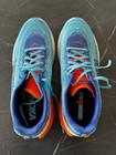 Hoka One One Ironman Mach X Running Shoes Men   s 9 5 Blue Orange Mesh Sneakers