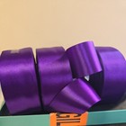 Double Faced Satin Ribbon 1 5 Inch X 50 Yards Double Sided Solid Polyester Ri   