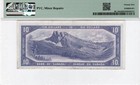 1954 10  Dollar Bank Of Canada Devil s Face Printer Babn  J e  Coyne Pmg25