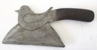Antique Old Vintage Butcher s Cleaver Dove Figure Meat Chopper Knife